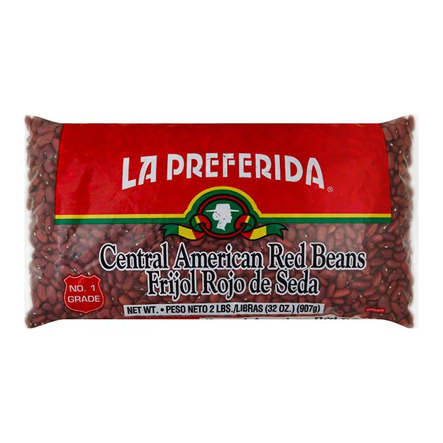 La Preferida Central American Red Beans (Seda Beans), 2lb bag