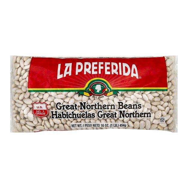 la preferida great northern beans, la preferida white beans, dried white beans, dry northern beans, buy great northern beans