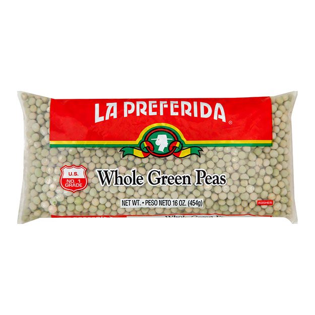la preferida whole green peas, la preferida green peas, chicharos enteros, buy green peas, dried green peas