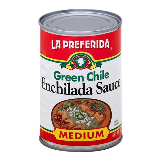Green Enchilada Sauce Salsa de Verde para Enchiladas La Preferida