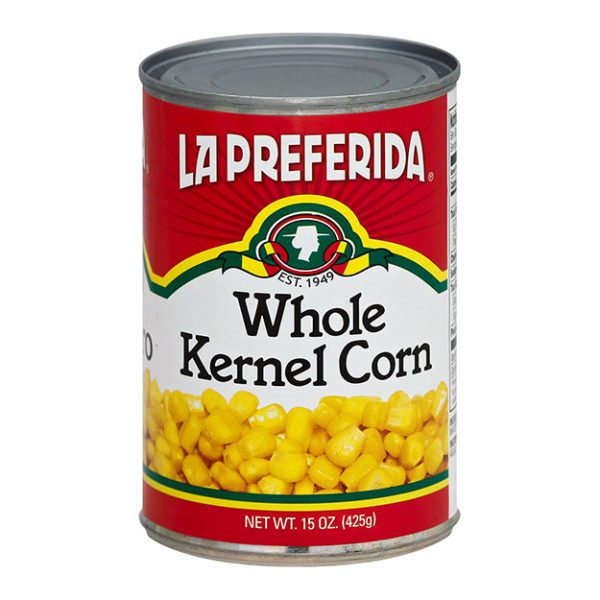 Whole Kernel Corn Elote Tierno Entero La Preferida
