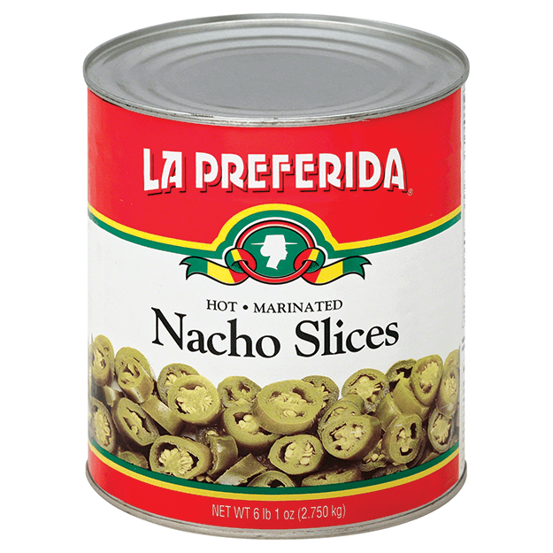 La Preferida: Jalapeno Nacho Slices for foodservice.