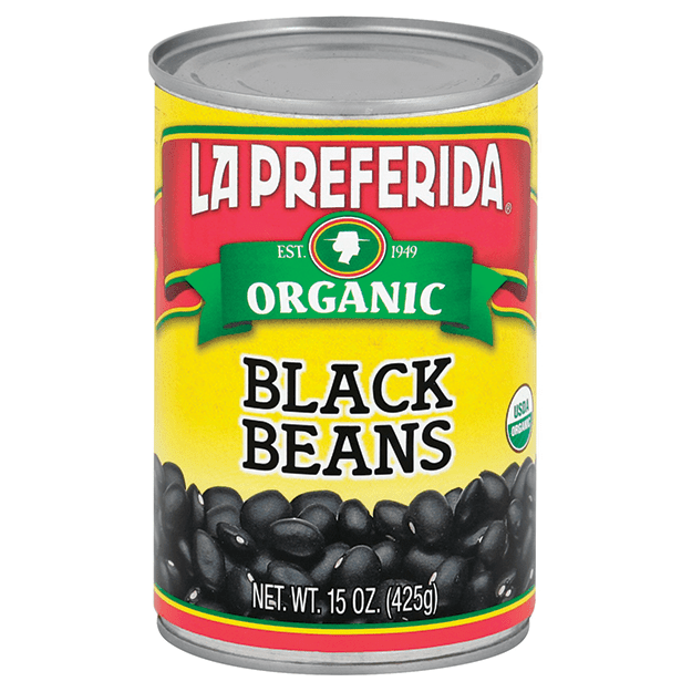 La Preferida Organic Black Beans in a Can
