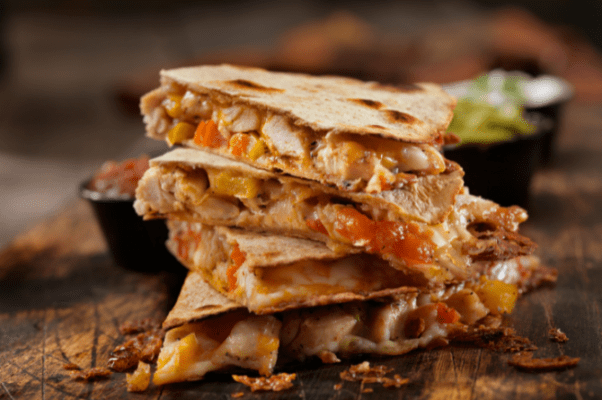 Spicy Chicken Quesadillas with La Preferida Al Pastor Seasoning