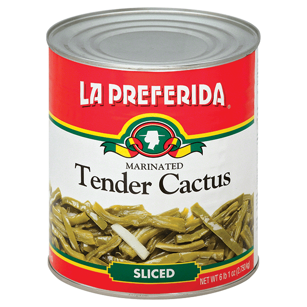 Foodservice Sliced Cactus - 6lb can