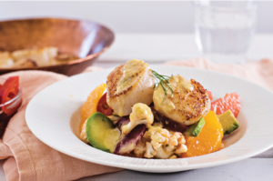 Scallop Citrus Salad - La Preferida Recipe