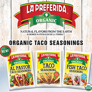 Sell Sheet Image - Org Taco Seasonings