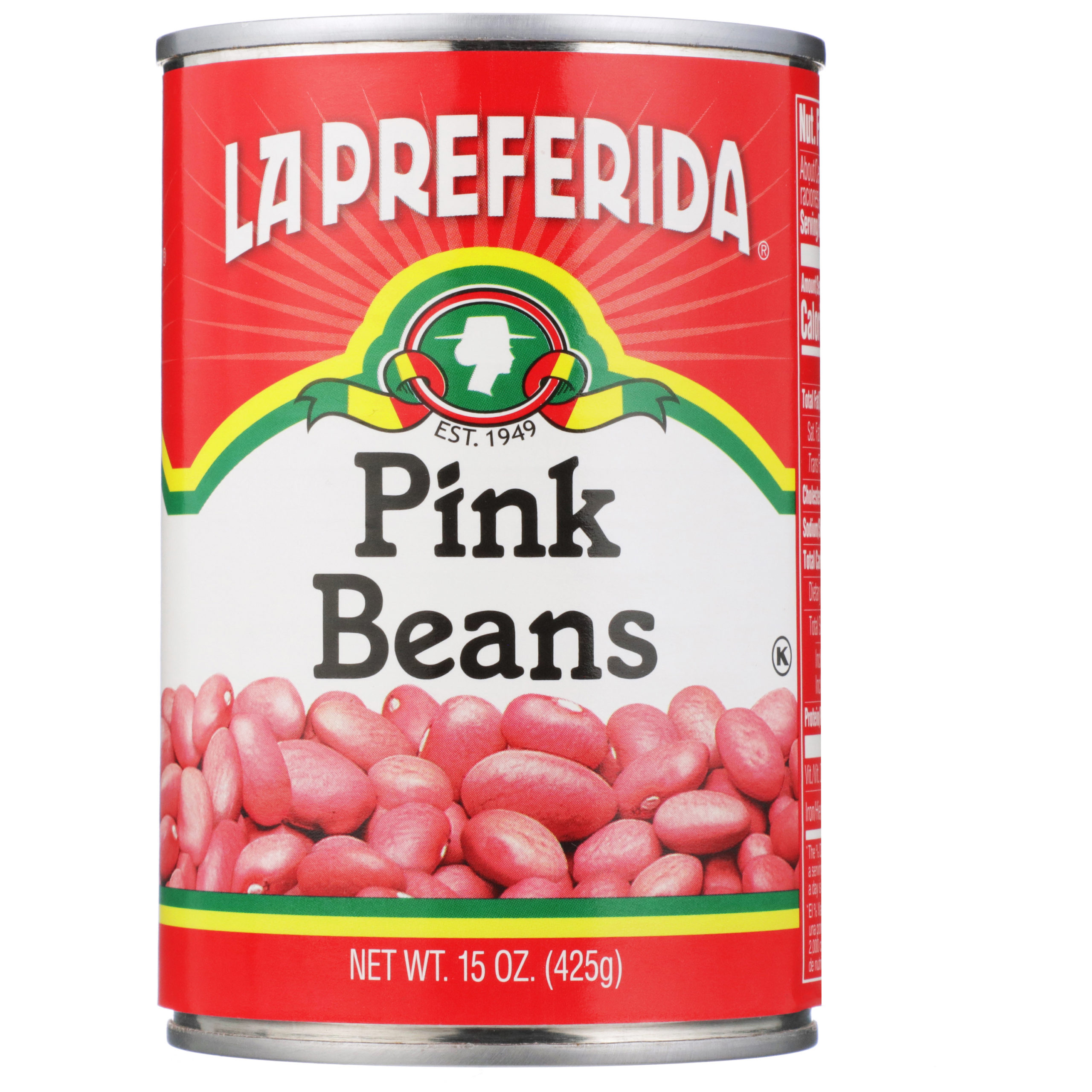 la preferida pink beans, la preferida frijoles rosados, canned pink beans, canned frijoles rosados, frijoles rosados, buy pink beans