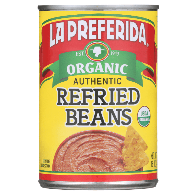 la preferida organic refried beans, la preferida organic refried pinto beans, la preferida organic beans, organic refried pinto beans, organic refried beans, lard free refried beans, buy organic refried beans