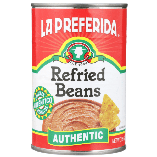 authentic refried beans, canned refried beans, creamy refried beans, buy refried beans, refried beans for sale, mexican style refried beans, frijoles refritos autenticos, frijoles refritos