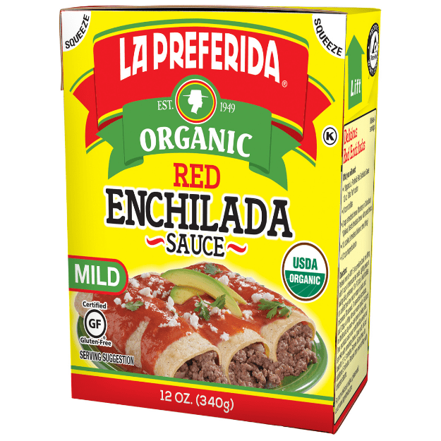 la preferida organic enchilada sauce, la preferida organic red enchilada sauce, la preferida red enchilada sauce, organic red enchilada sauce, red enchilada sauce, gluten free enchilada sauce