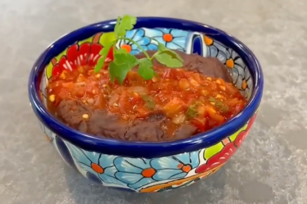 Refried Bean Dip Recipe- Featured Image