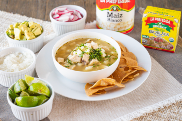 Turkey Pozole Verde - Thanksgiving Leftovers Recipe
